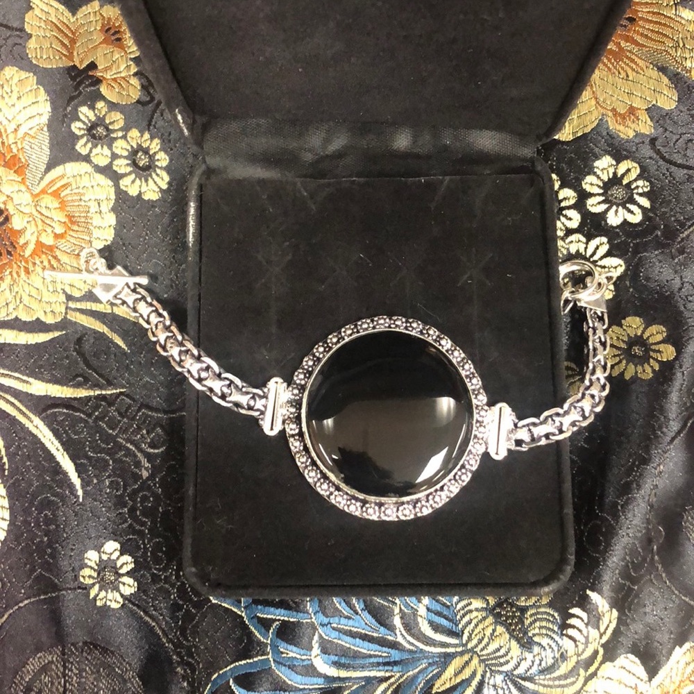 Silver Onyx Bracelet